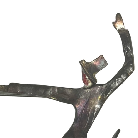 Vintage Artisan Sterling “Strictly Ballroom” Brooch- Signed - Picture 4 of 8